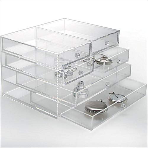 Safe Uhren Schmuck Box Acrilico 6 Cassetti 165x215x140 mm
