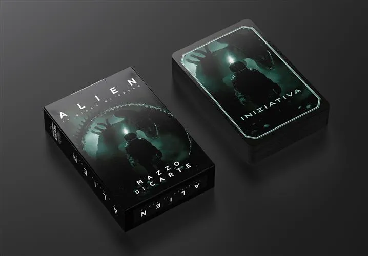 Alien Gioco di Ruolo mazzo 55 carte personaggi e armi