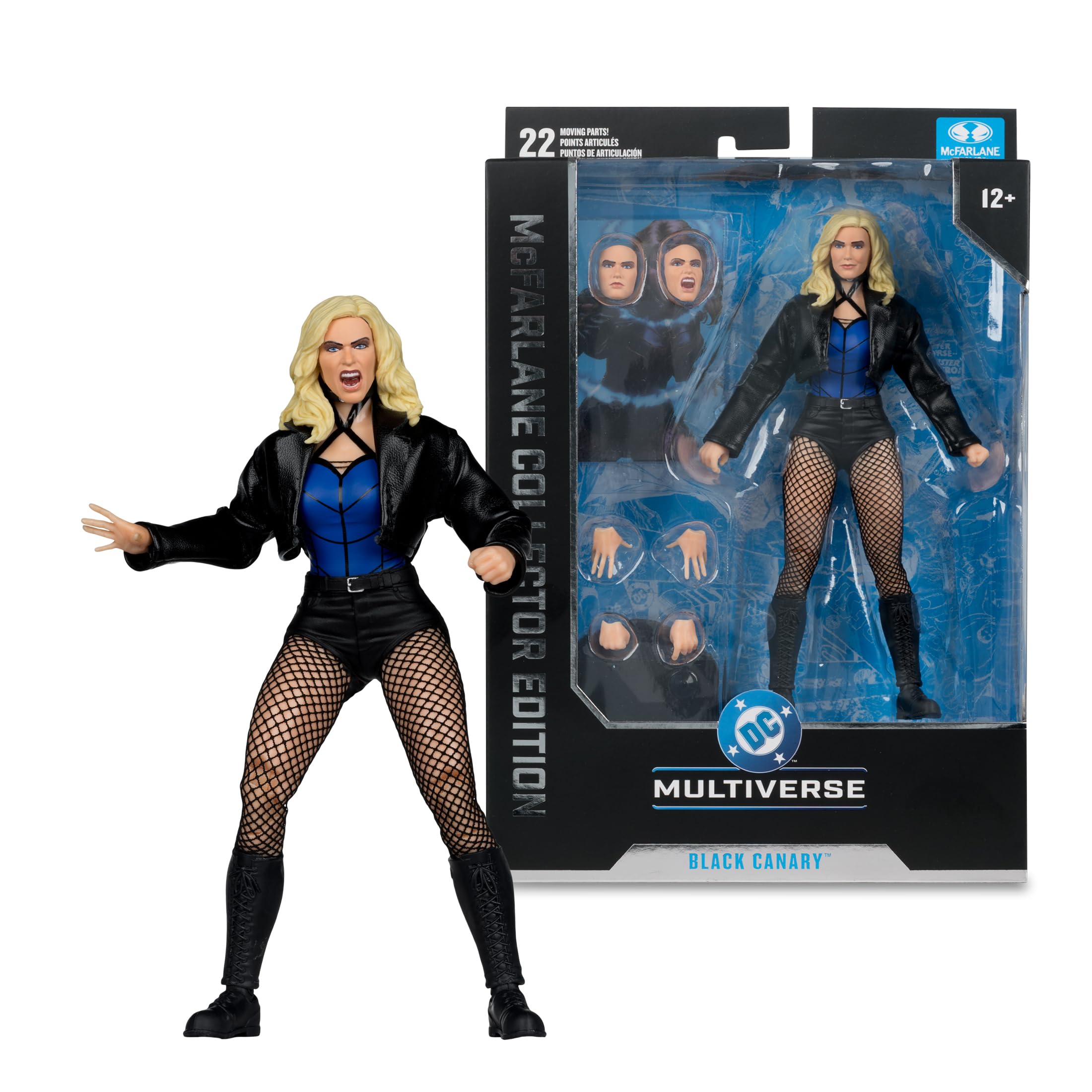 McFarlane DC Multiverse Black Canary 18 cm figure Rebirth