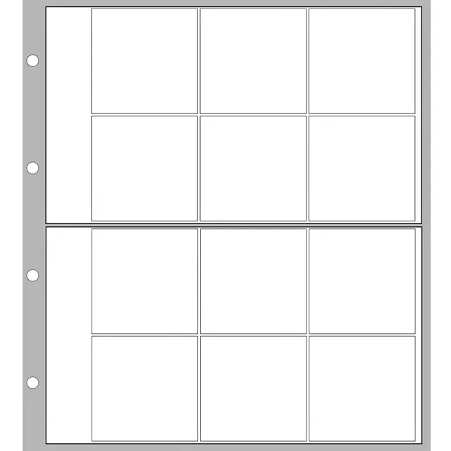 Safe 8562 Fogli Designo 12 Scomparti 40 mm 5 Pezzi