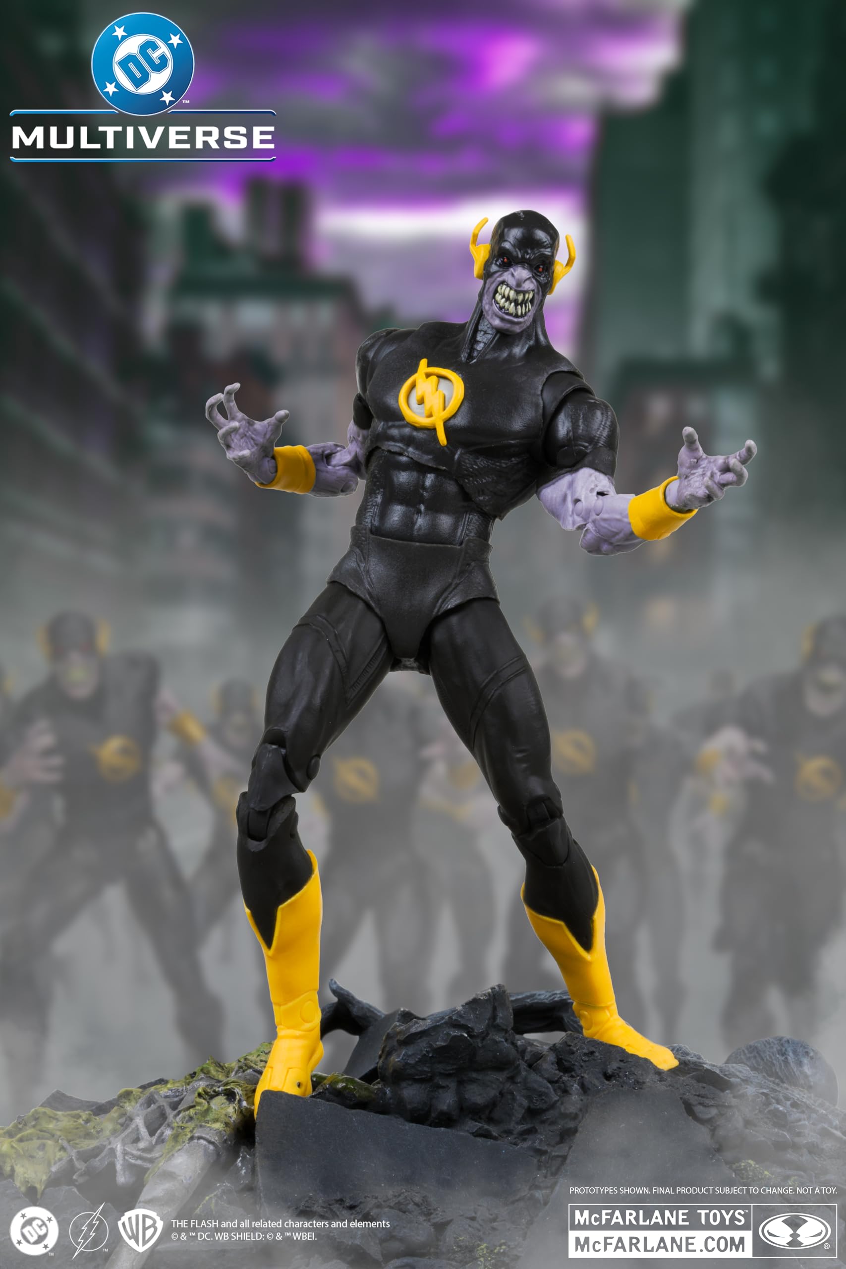 McFarlane DC Multiverse Dark Flash Red Platinum 18cm