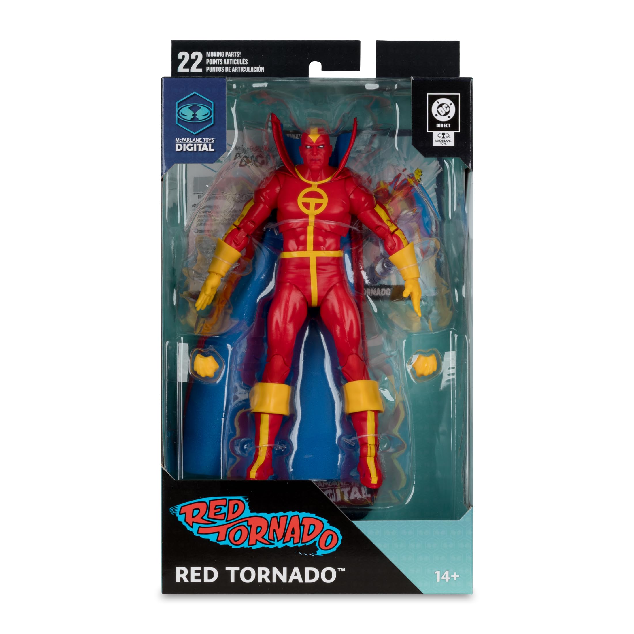 McFarlane DC Direct Red Tornado Action Figure 18 cm Bronze Age