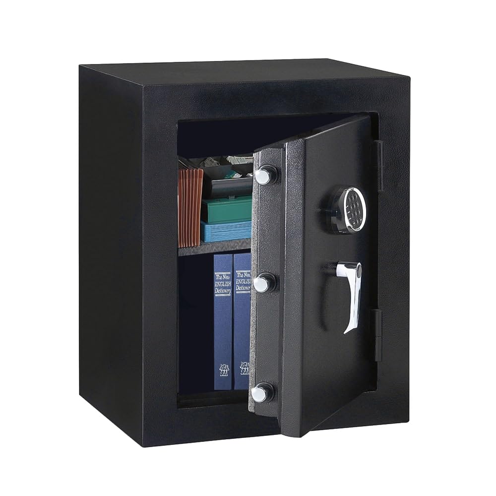 Safe Tresore cassaforte acciaio 40x36x31 cm ignifuga
