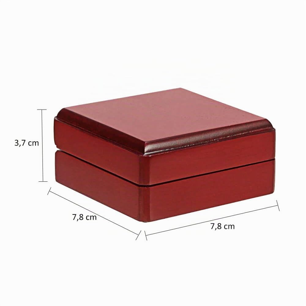Safe 7910 astuccio monete legno per moneta 60 mm