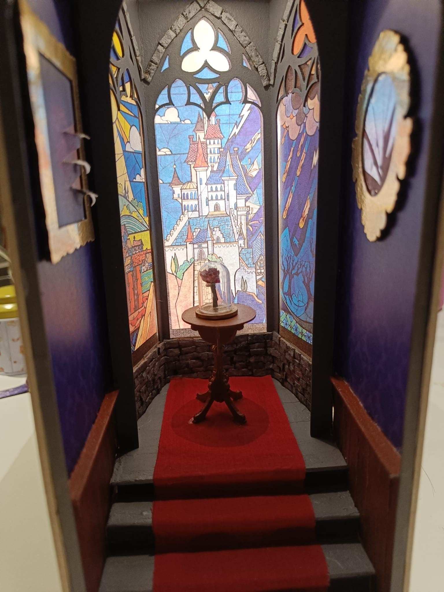 L'Atelier di Zelda Scenari Incantati Bella e Bestia book nook