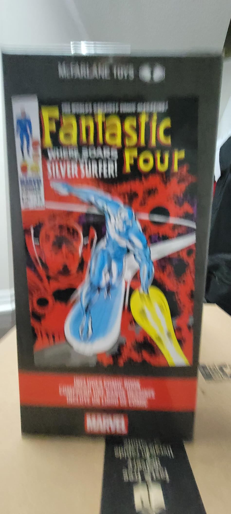 McFarlane Marvel Silver Surfer 1:6 statua Fantastic Four #72