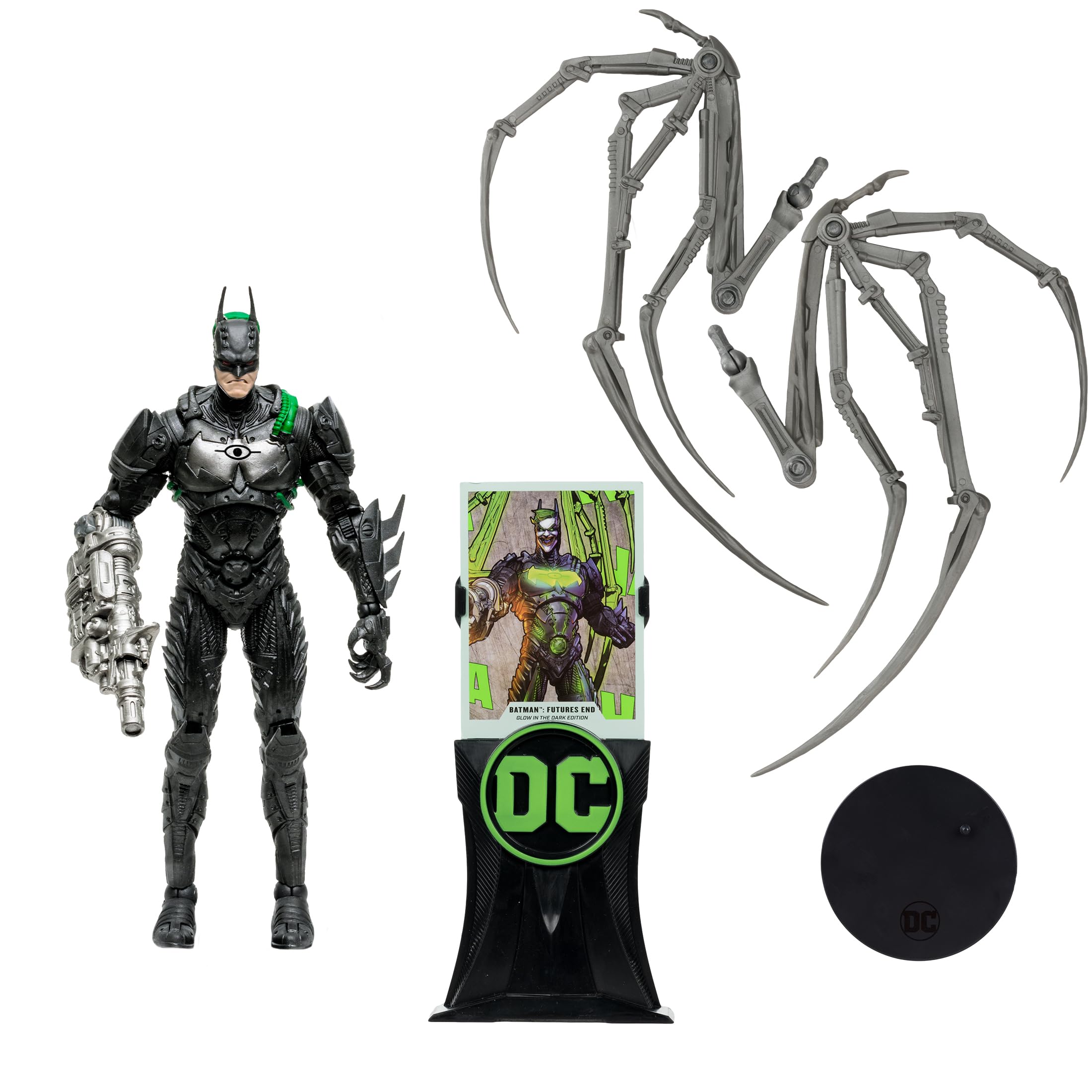 McFarlane DC Multiverse Batman Futures End GITD action figure Gold Label