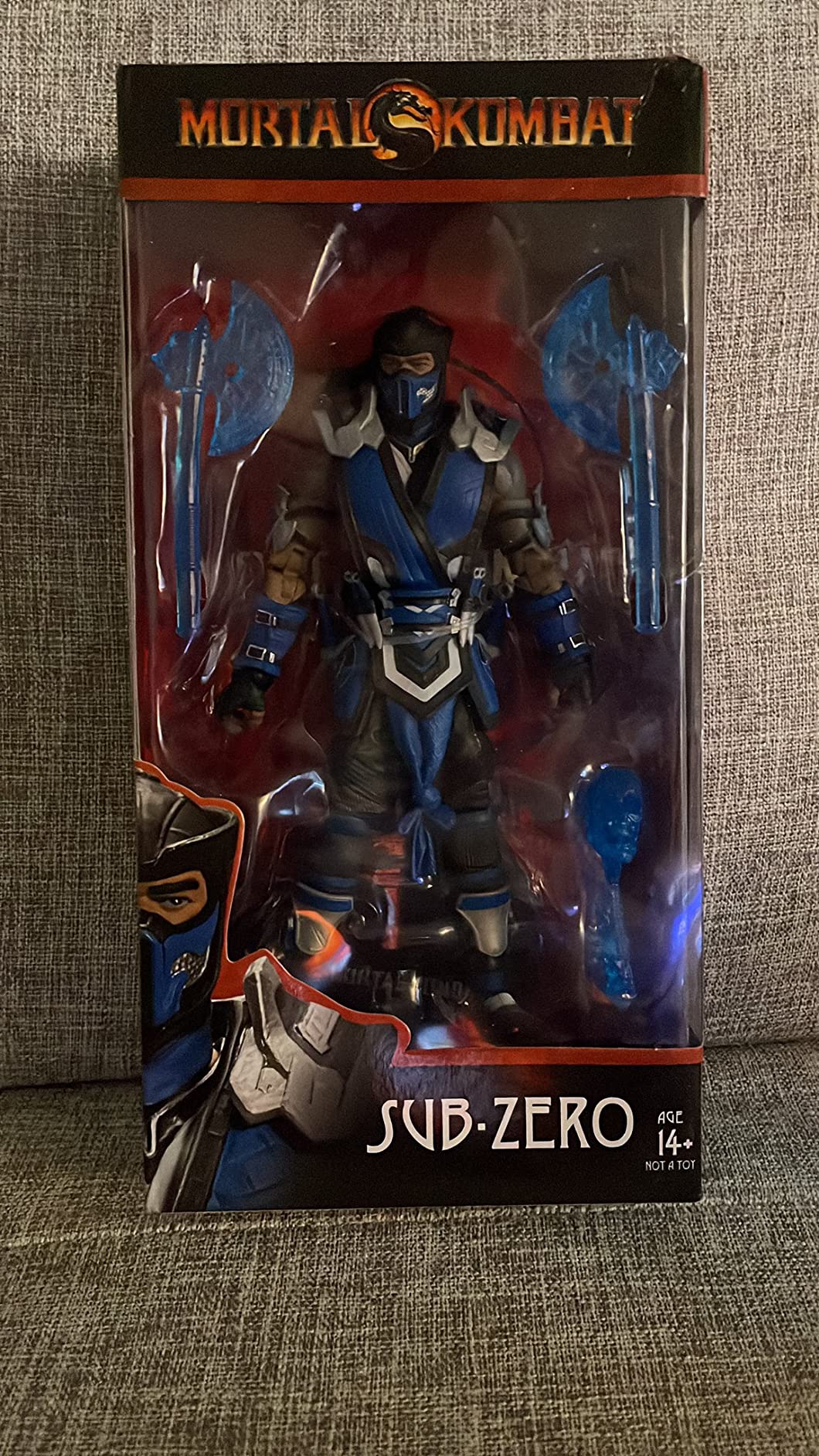 McFarlane Mortal Kombat Sub-Zero 7 inch action figure 17 cm articolata