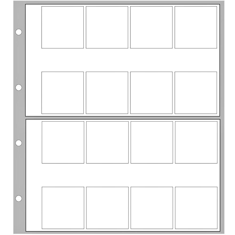 Safe 8563 Designo foglio monete 16 scomparti 5 pezzi