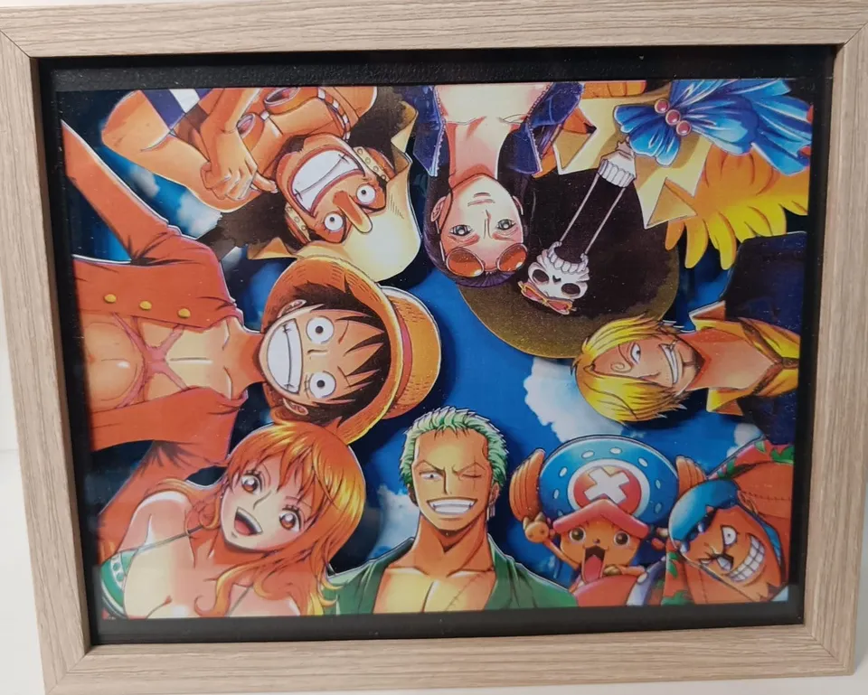 L'Atelier di Zelda Mondi di Luce One Piece Crew lightbox ciurma