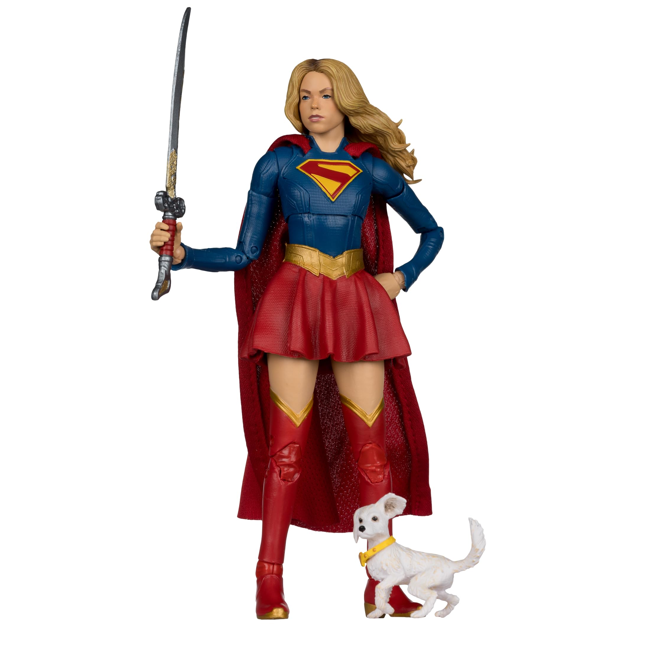 McFarlane Supergirl Movie Supergirl Krypto action figure 18 cm