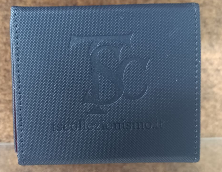 TS Collezionismo Deck Box Premium 100 Carte Nero Rosso