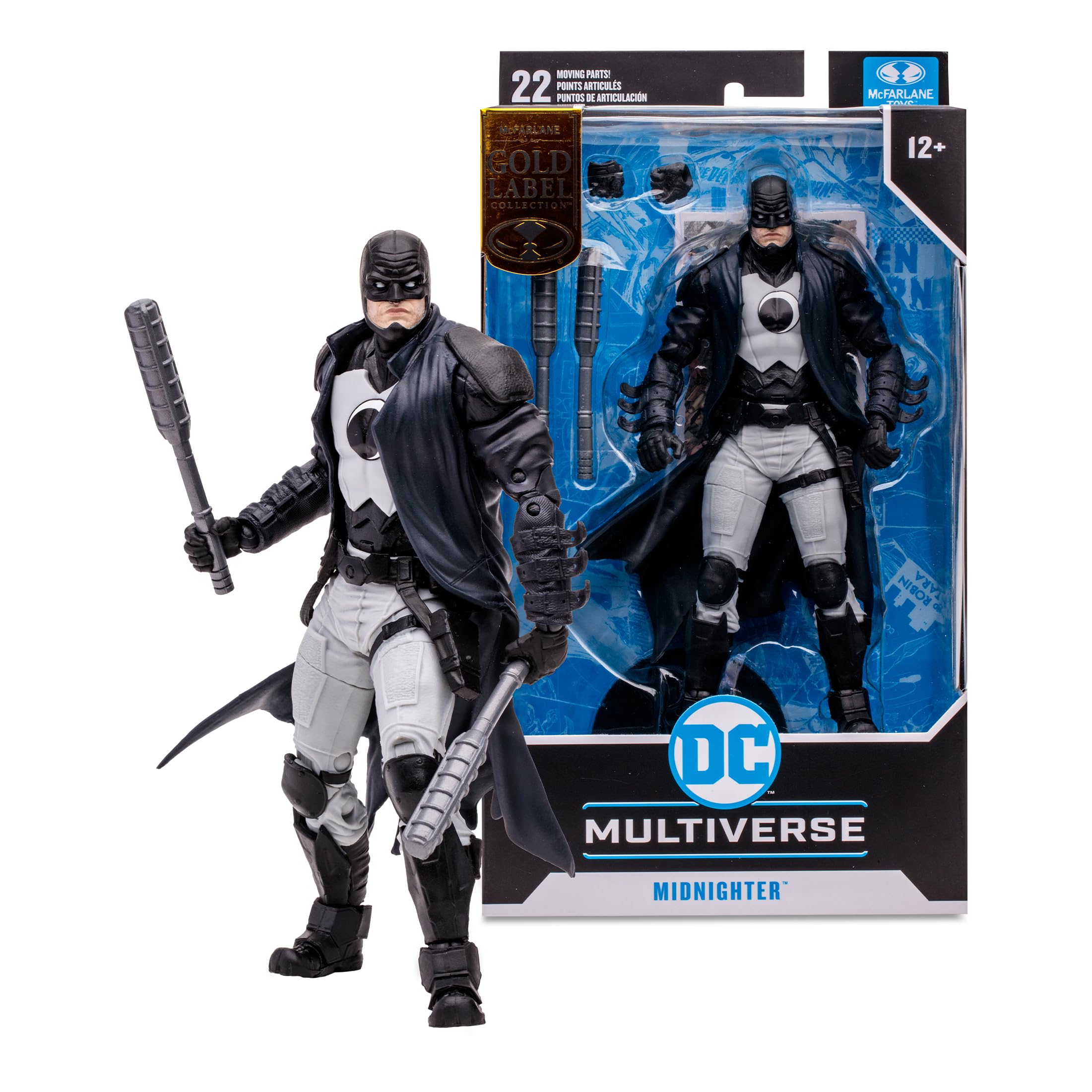 McFarlane DC Multiverse Midnighter figura Gold Label 18 cm