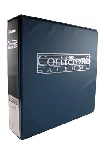TS Collezionismo Album 3 Anelli Collectors Card Blue raccoglitore