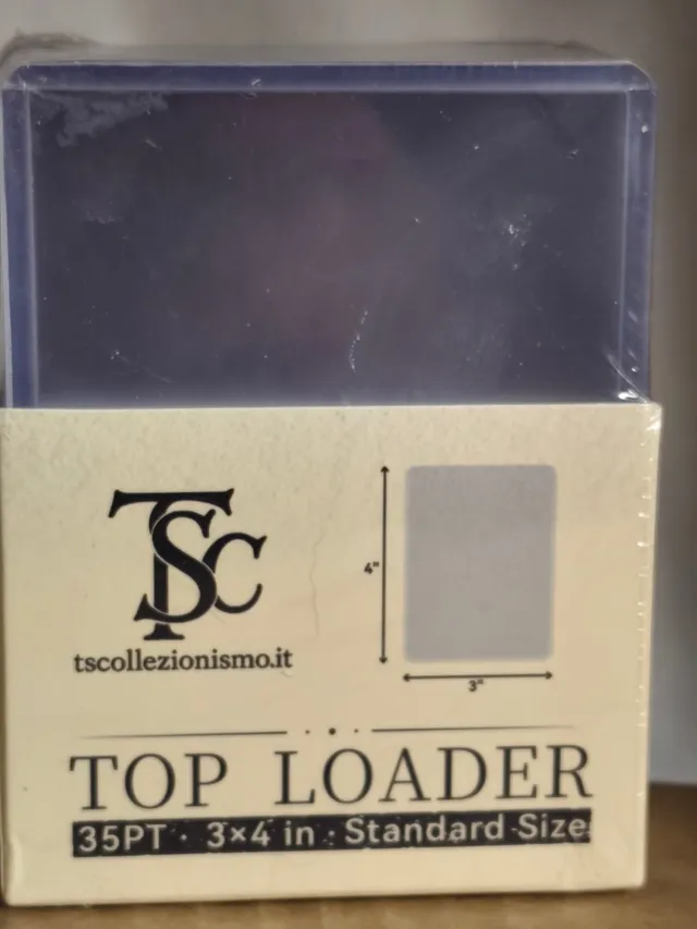 TS Collezionismo Bustine Toploader rigidi premium pack 25