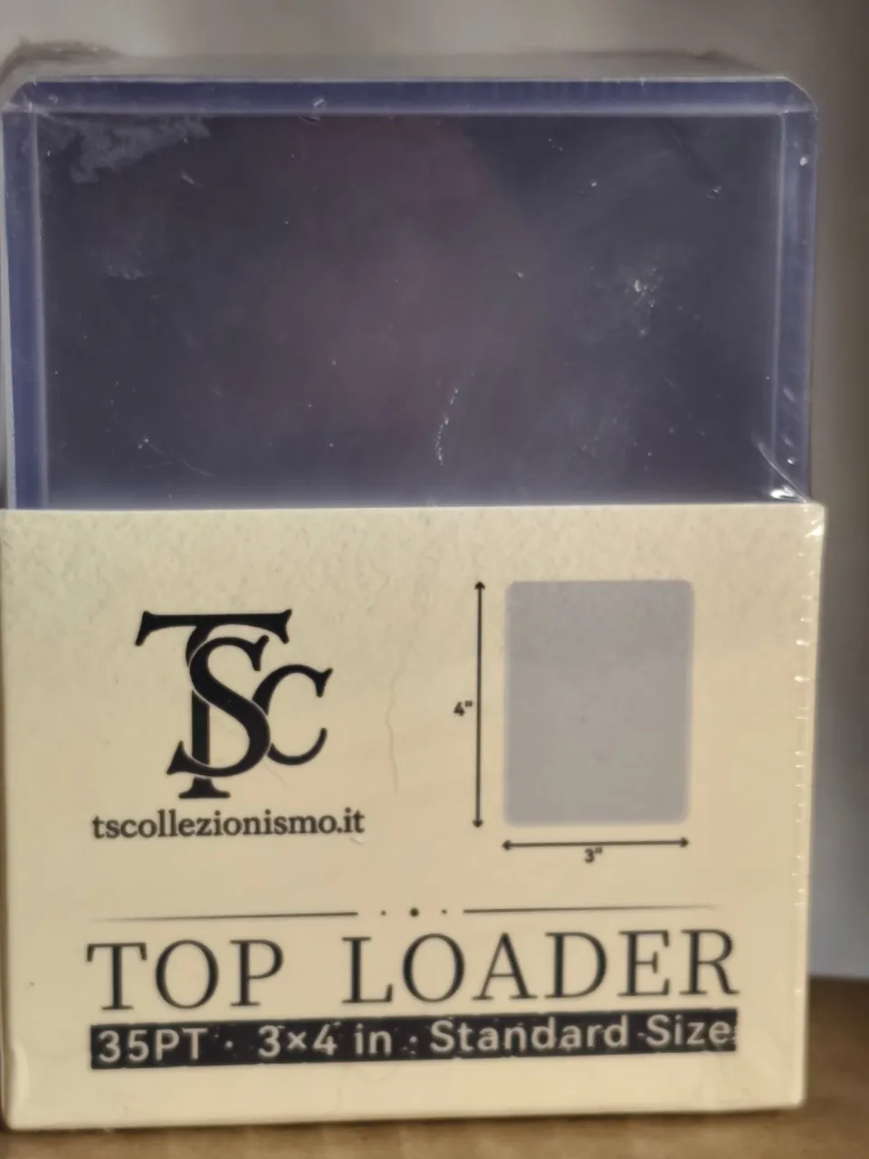 TS Collezionismo Bustine Toploader rigidi premium pack 25