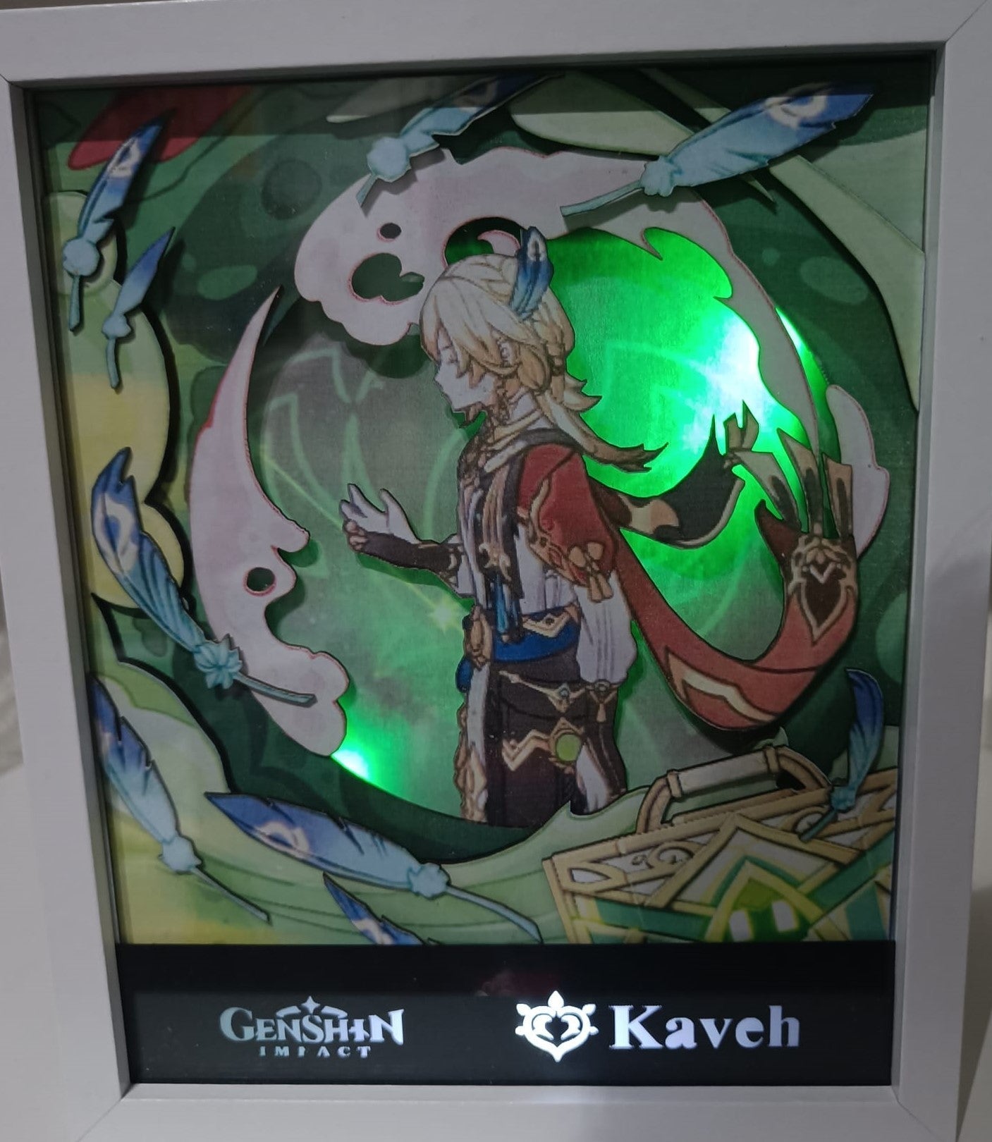 L'Atelier di Zelda Mondi di Luce Kaveh lightbox Genshin Impact