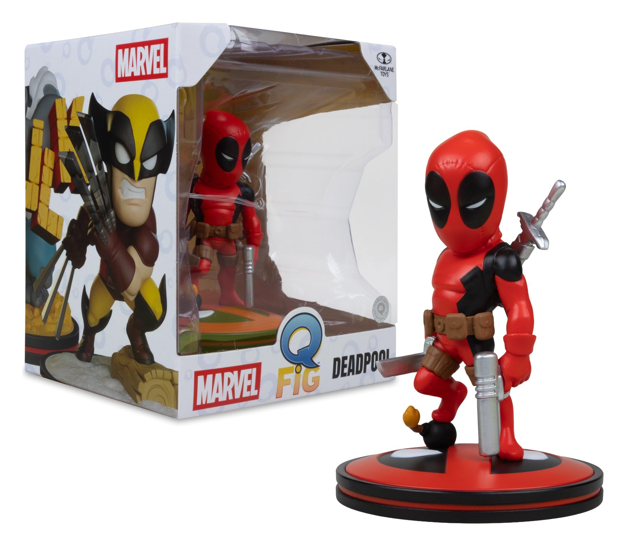 McFarlane Q-Fig Marvel minifigure assortimento 10 pezzi