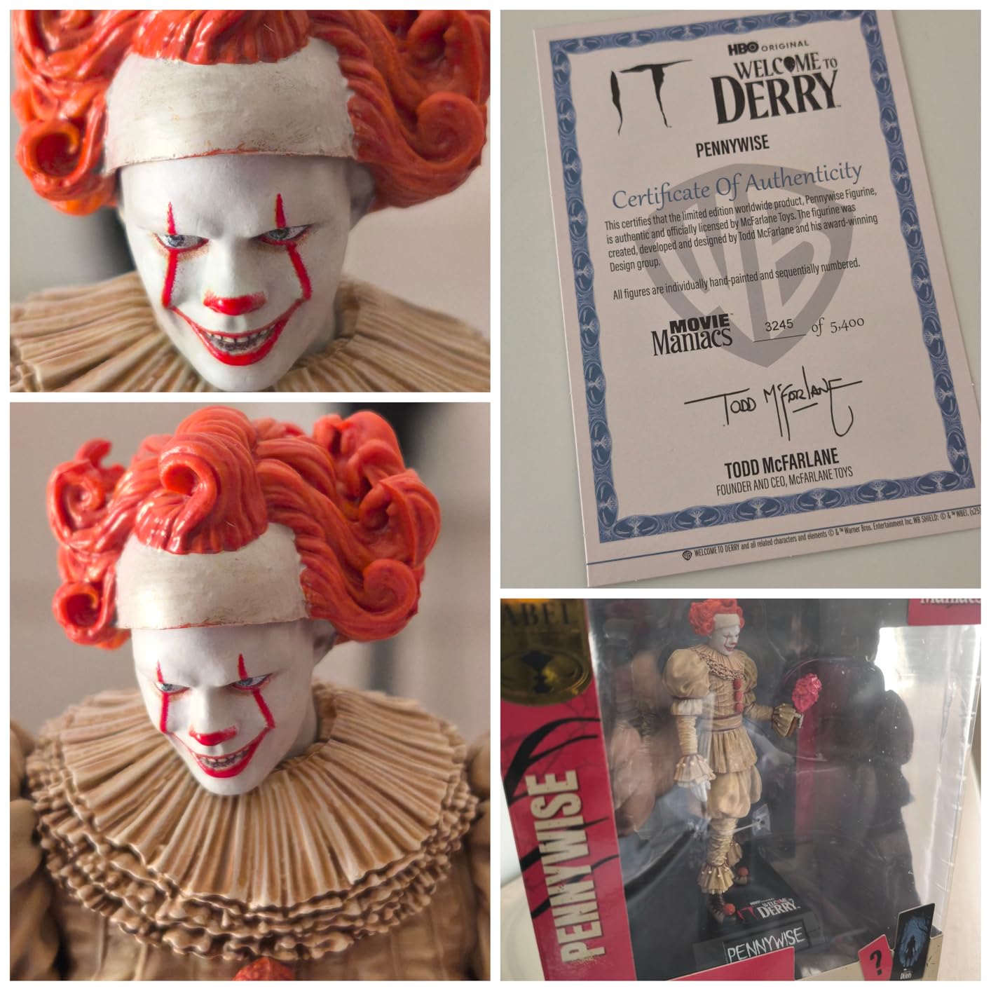 McFarlane IT Welcome to Derry Pennywise Flashback figure 15,2 cm