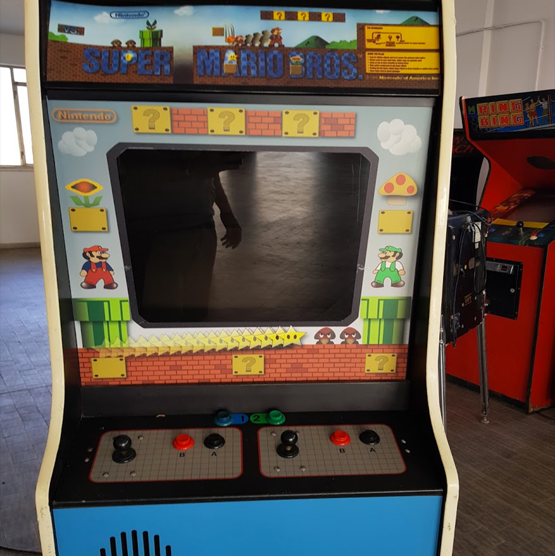 Arcade Story Arcade Super Mario Bros. cabinato arcade anni 80