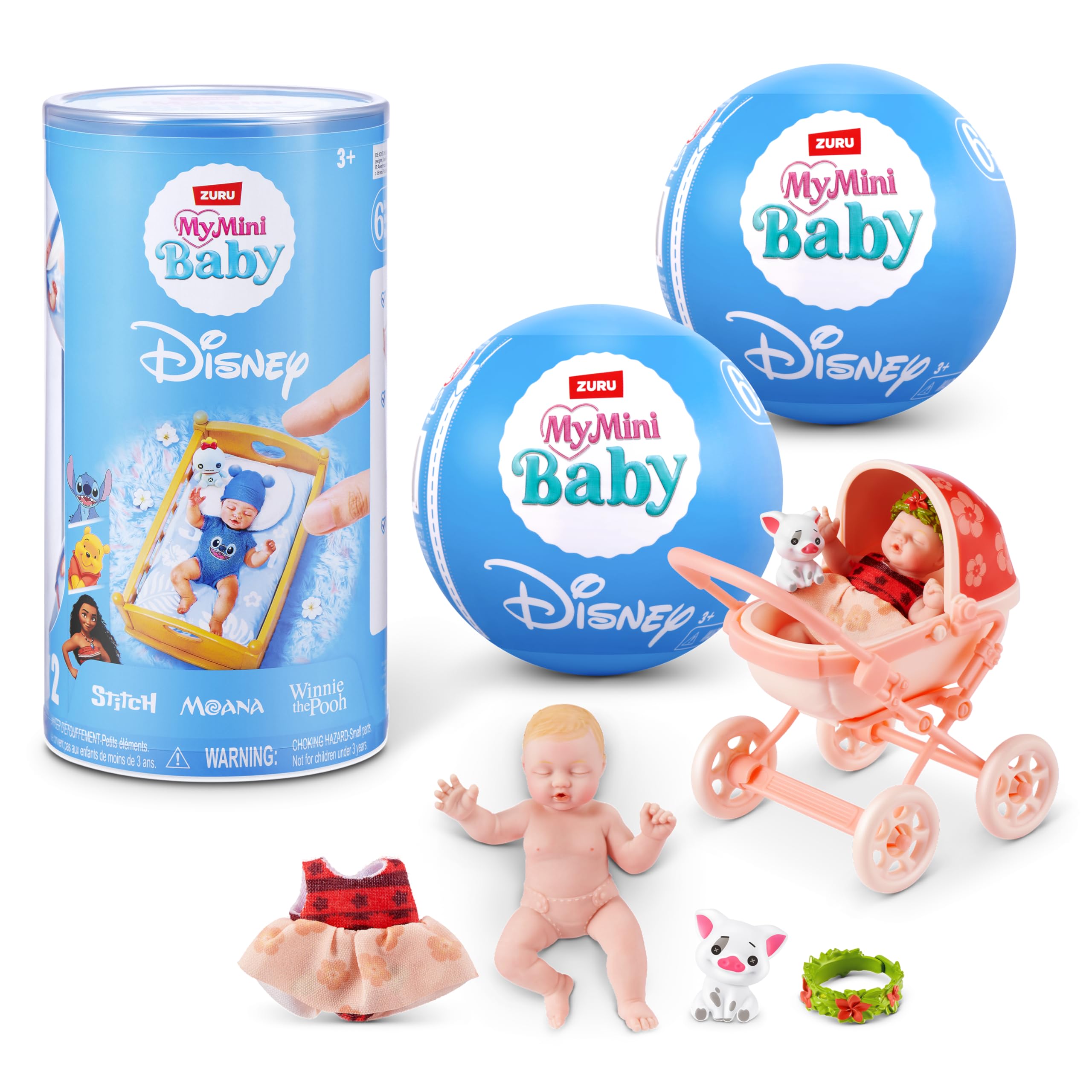 Zuru My Mini Baby Disney Action Figure 2 Pack Serie 1 Sorpresa