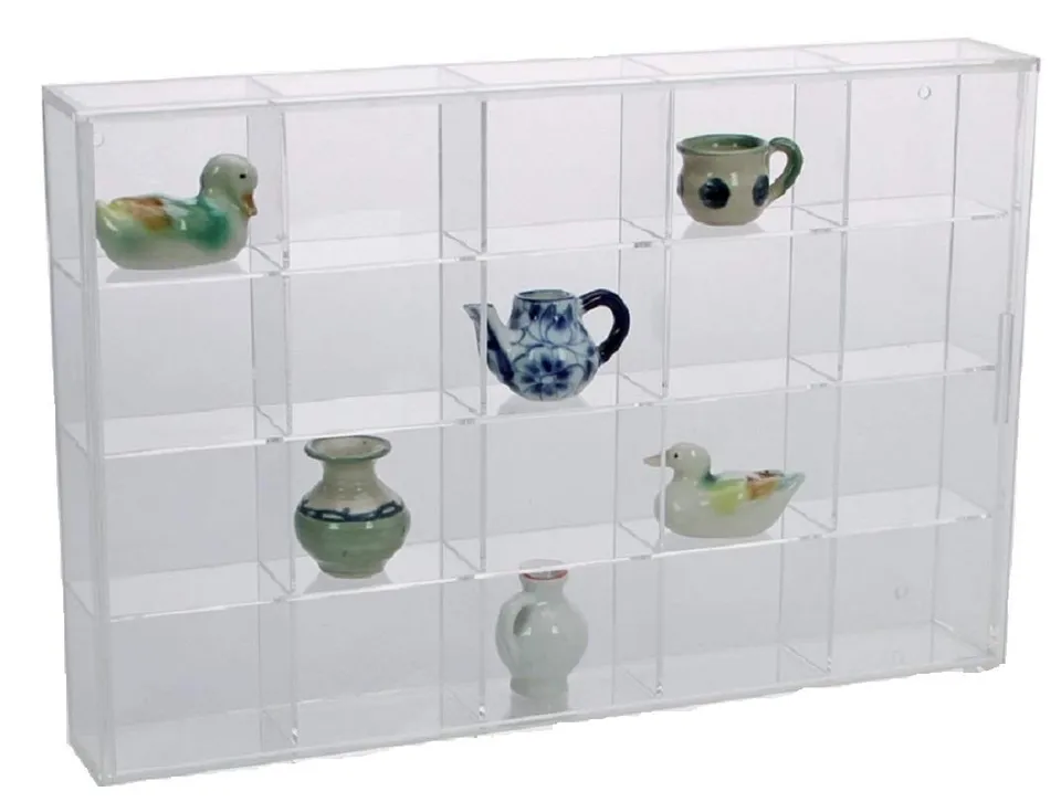 SAFE Vitrinen 5257 vetrinetta acrilico 20 scomparti 300x200mm