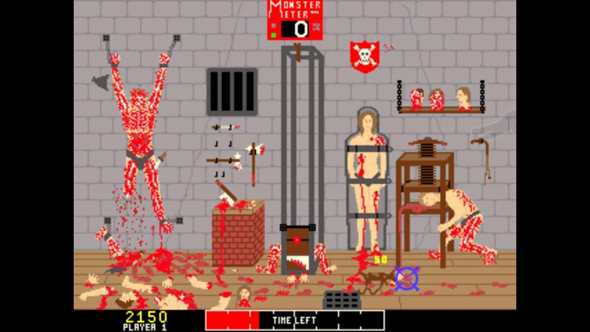 Arcade Story Rari Chiller Exidy cabinato tiro raro