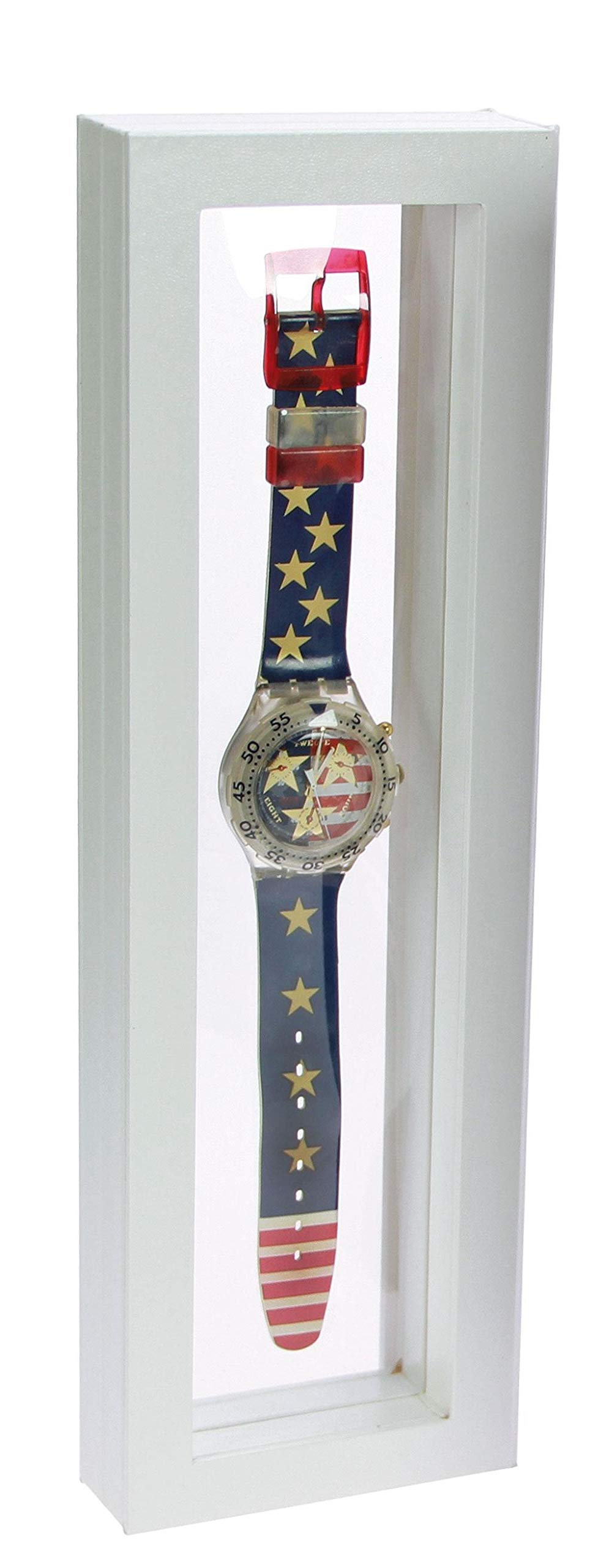 SAFE Schweberahmen 4518 cornice 3D bianca 29,5x9,5 cm trasparente