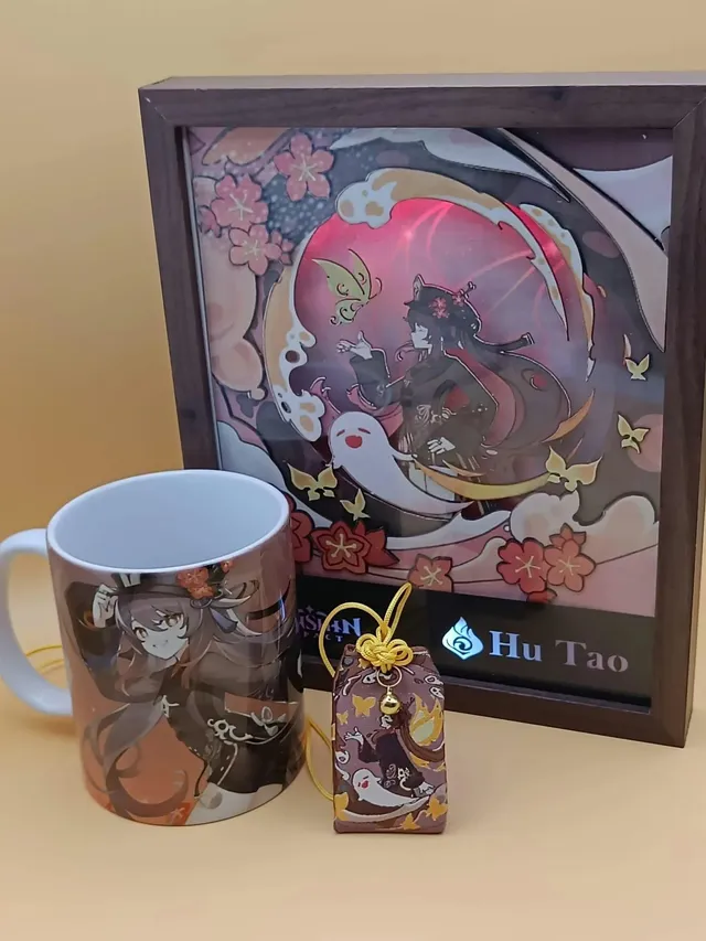 L'Atelier di Zelda Universi in Scatola Hu Tao gift box LED