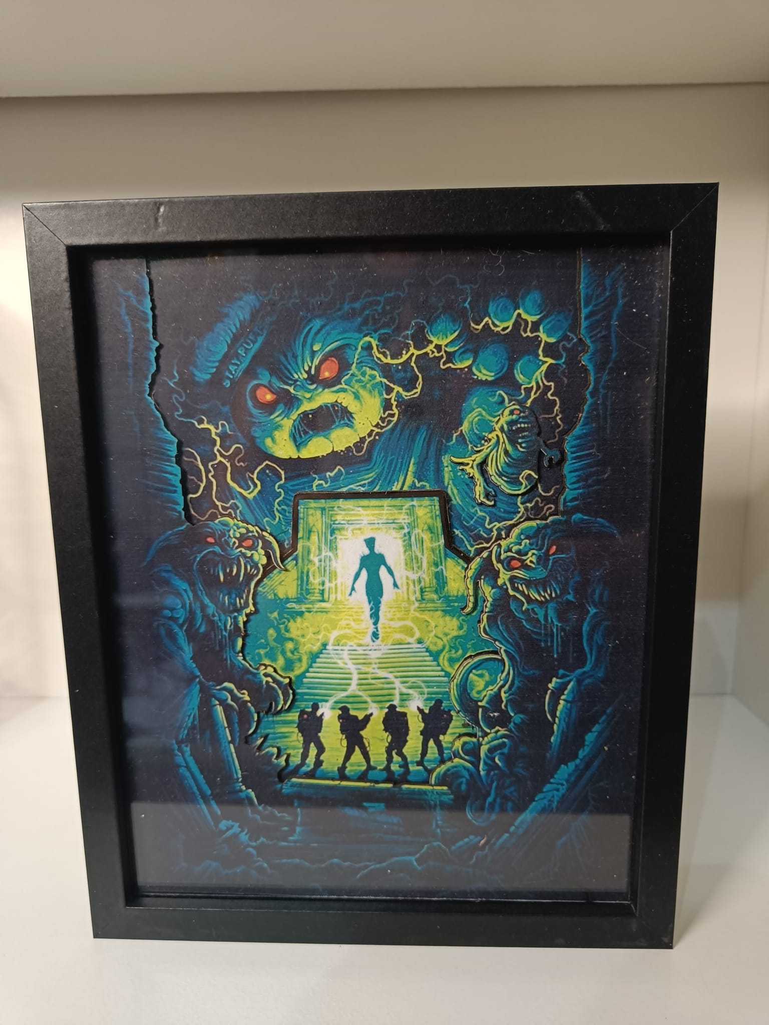 L'Atelier di Zelda Mondi di Luce Ghostbusters Portale lightbox USB