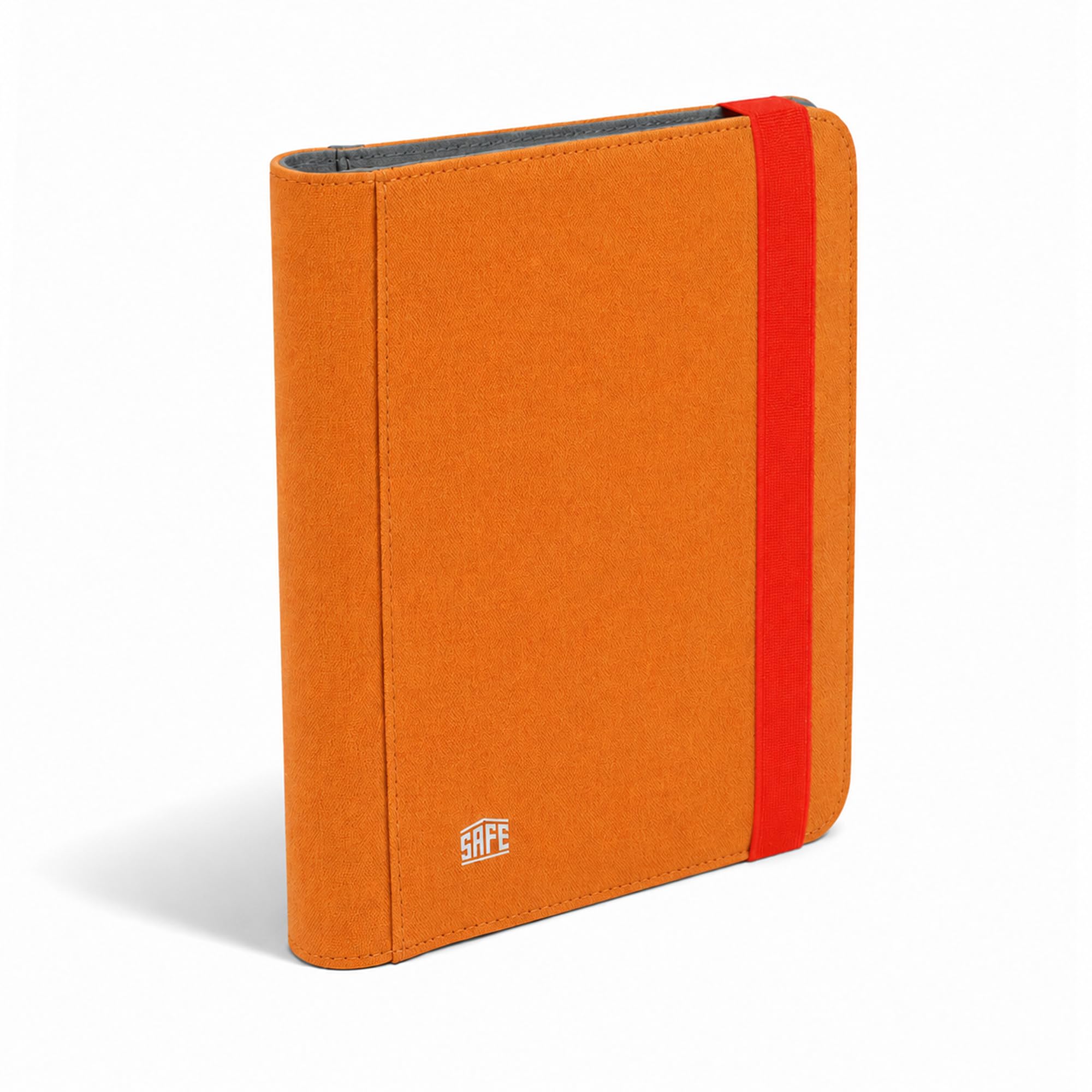 Safe Sammelkarten album 160 carte arancione soft-touch