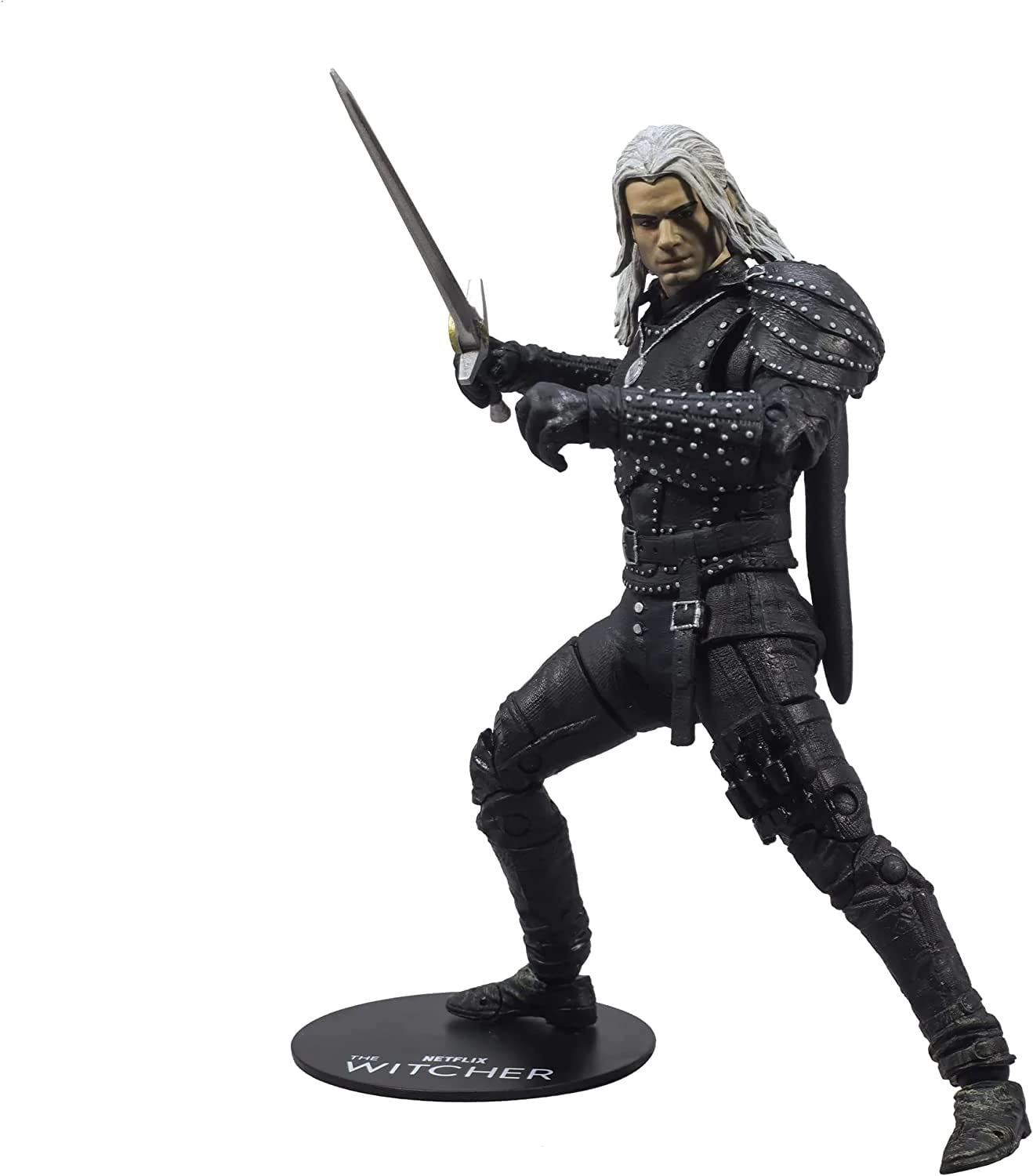 McFarlane Witcher Geralt Rivia action figure 18 cm con spada