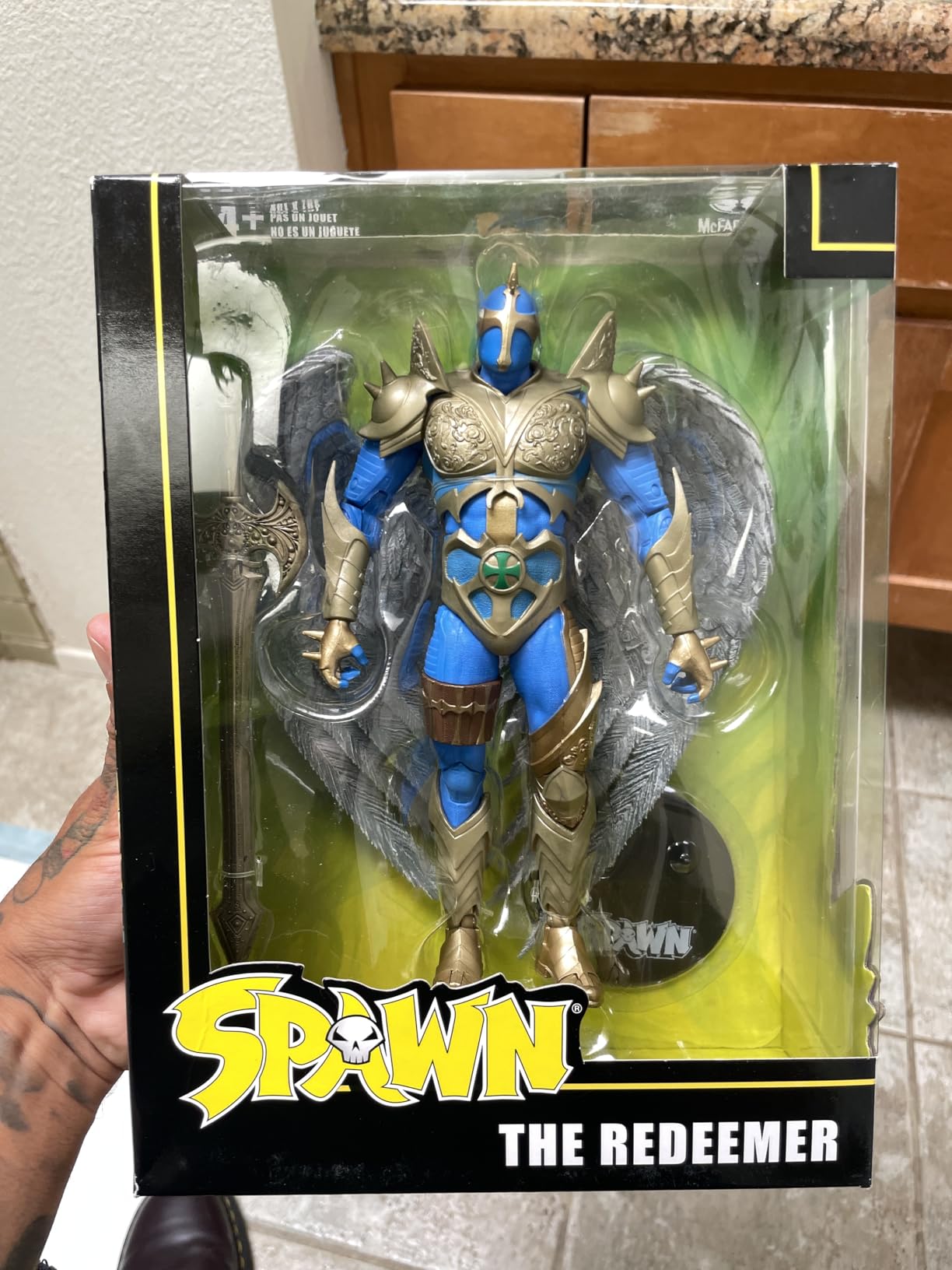 McFarlane Spawn Dark Redeemer action figure 17 cm con spada