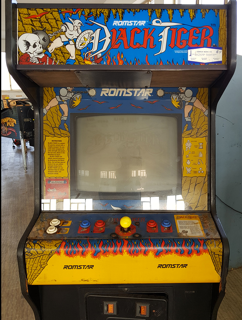 Arcade Story Leggende Arcade Black Tiger cabinato arcade piattaforme