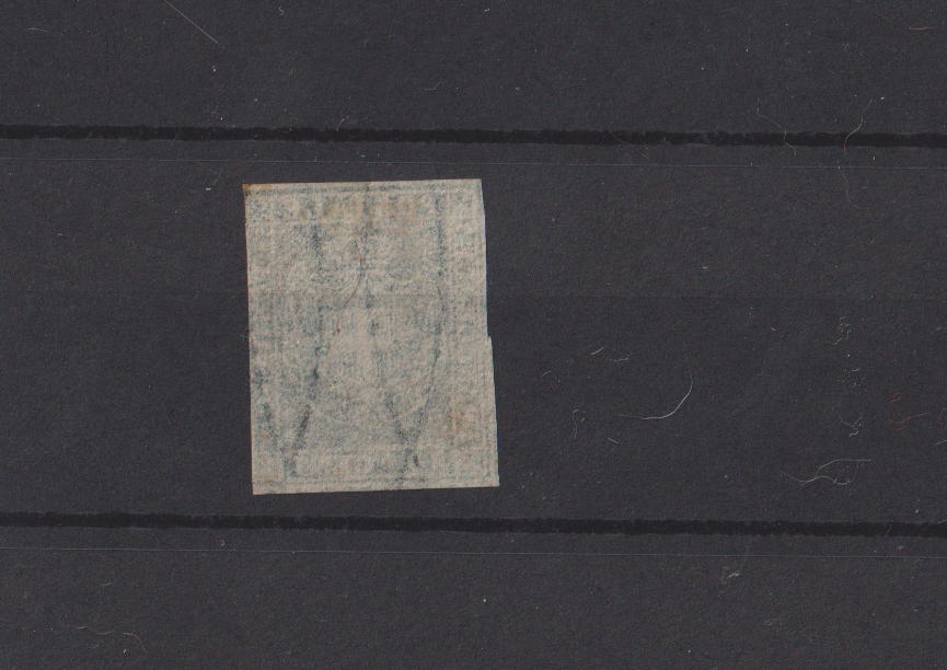 Toscana 5 Cent 1860 Verde Francobollo Usato Gov. Provvisorio