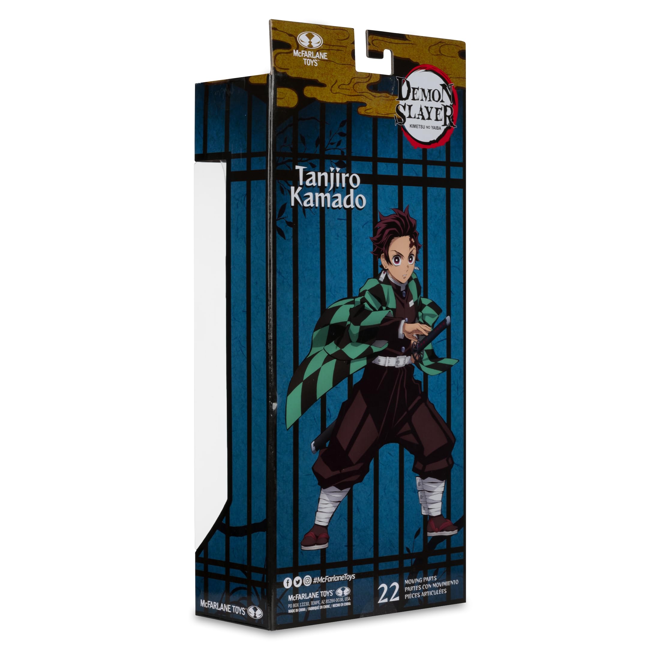 McFarlane Demon Slayer Tanjiro Kamado Daki Battle Figure 18cm