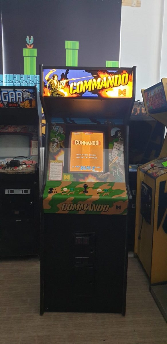 Arcade Story Arcade Commando 1985 Capcom gioco guerra