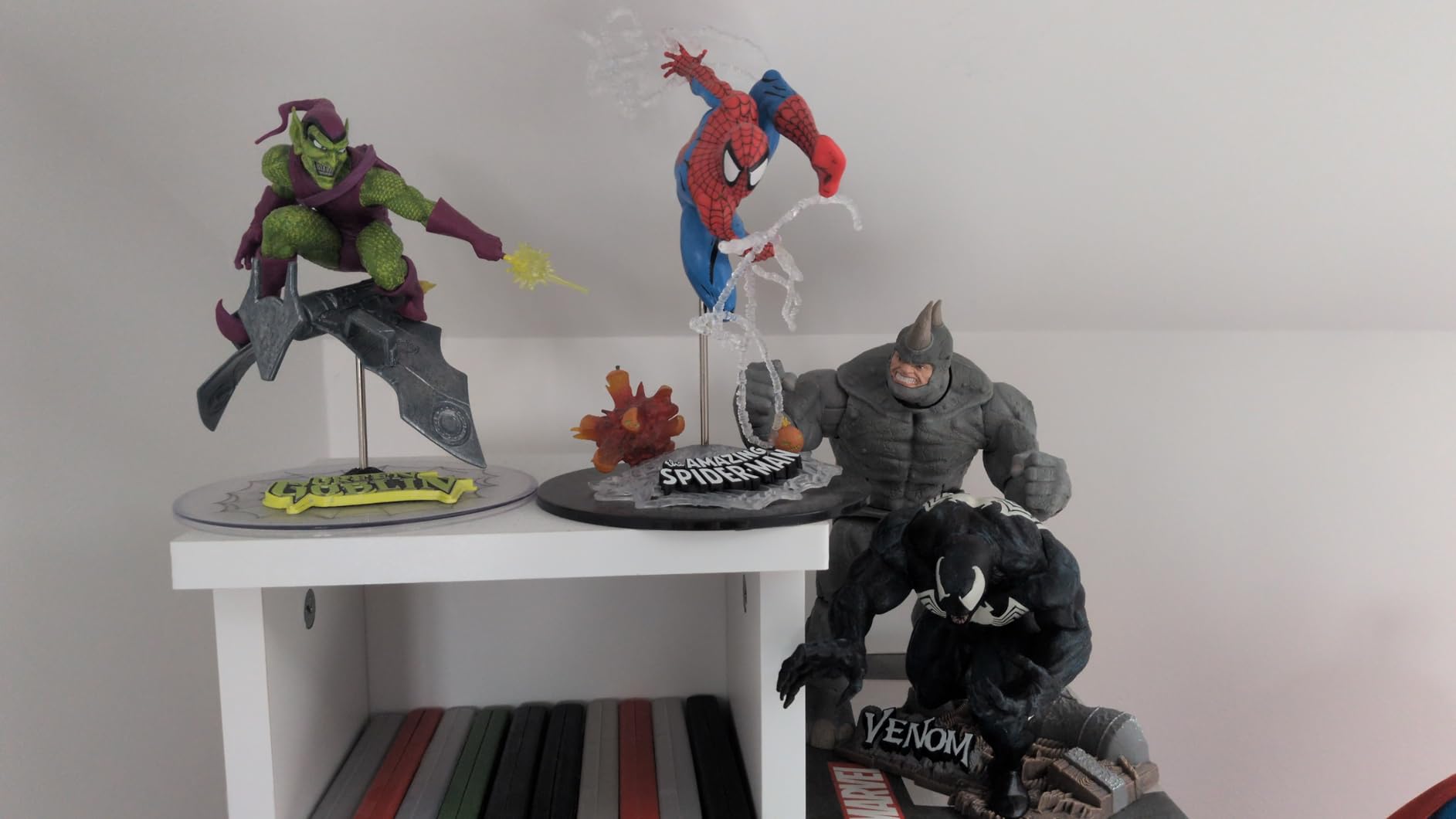 McFarlane Marvel Green Goblin #312 statuetta 17,8 cm platino