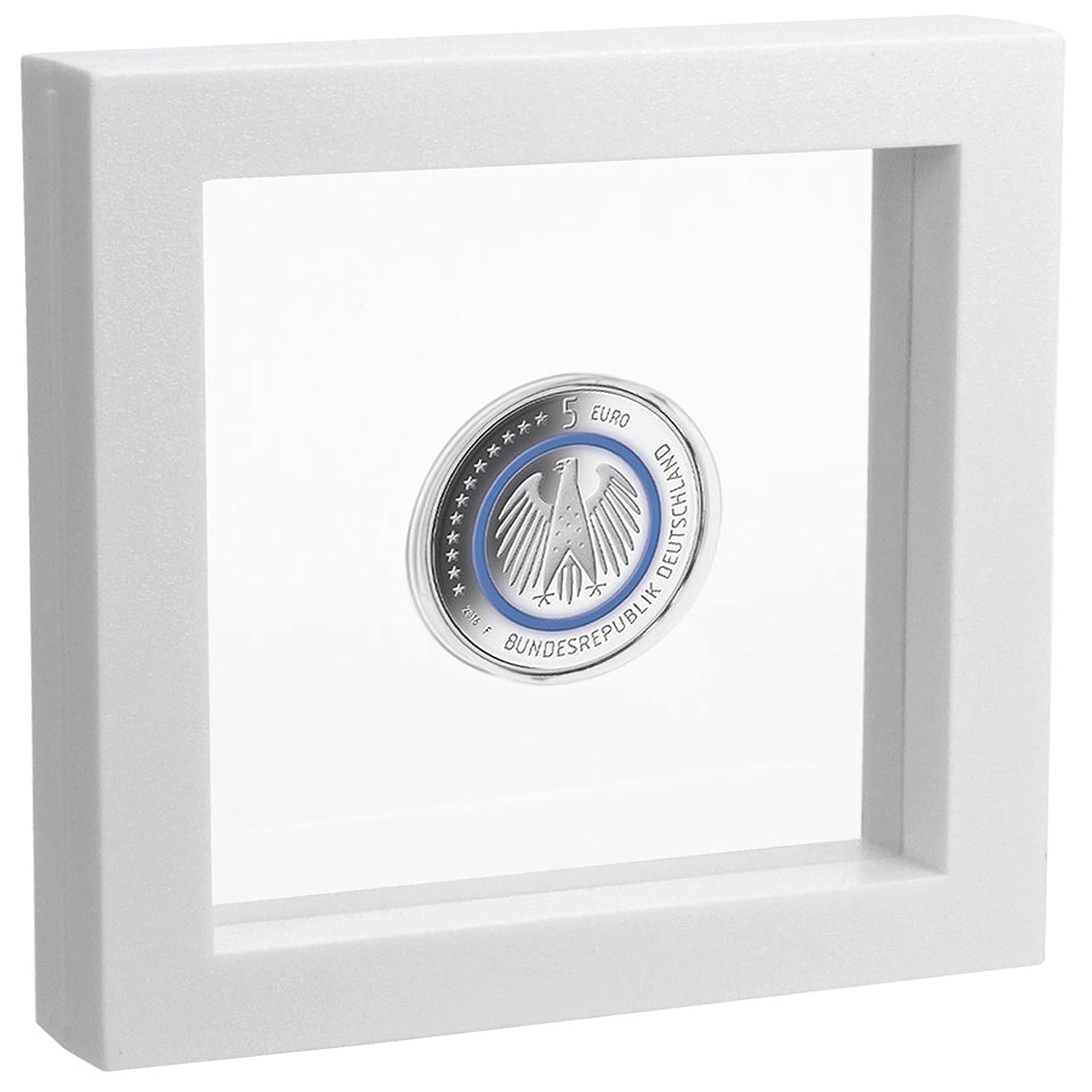 SAFE 4500 Schweberahmen cornice bianca 13x13 cm per monete