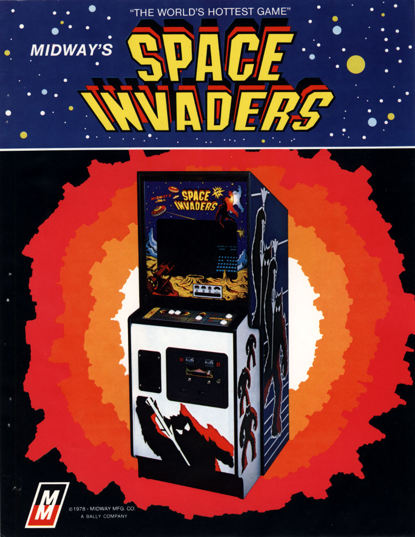 Arcade Story Arcade Space Invaders cabinato arcade 1978