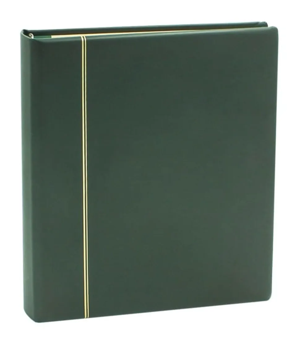 SAFE 704-3 Raccoglitore Francobolli Verde Marocco Anelli