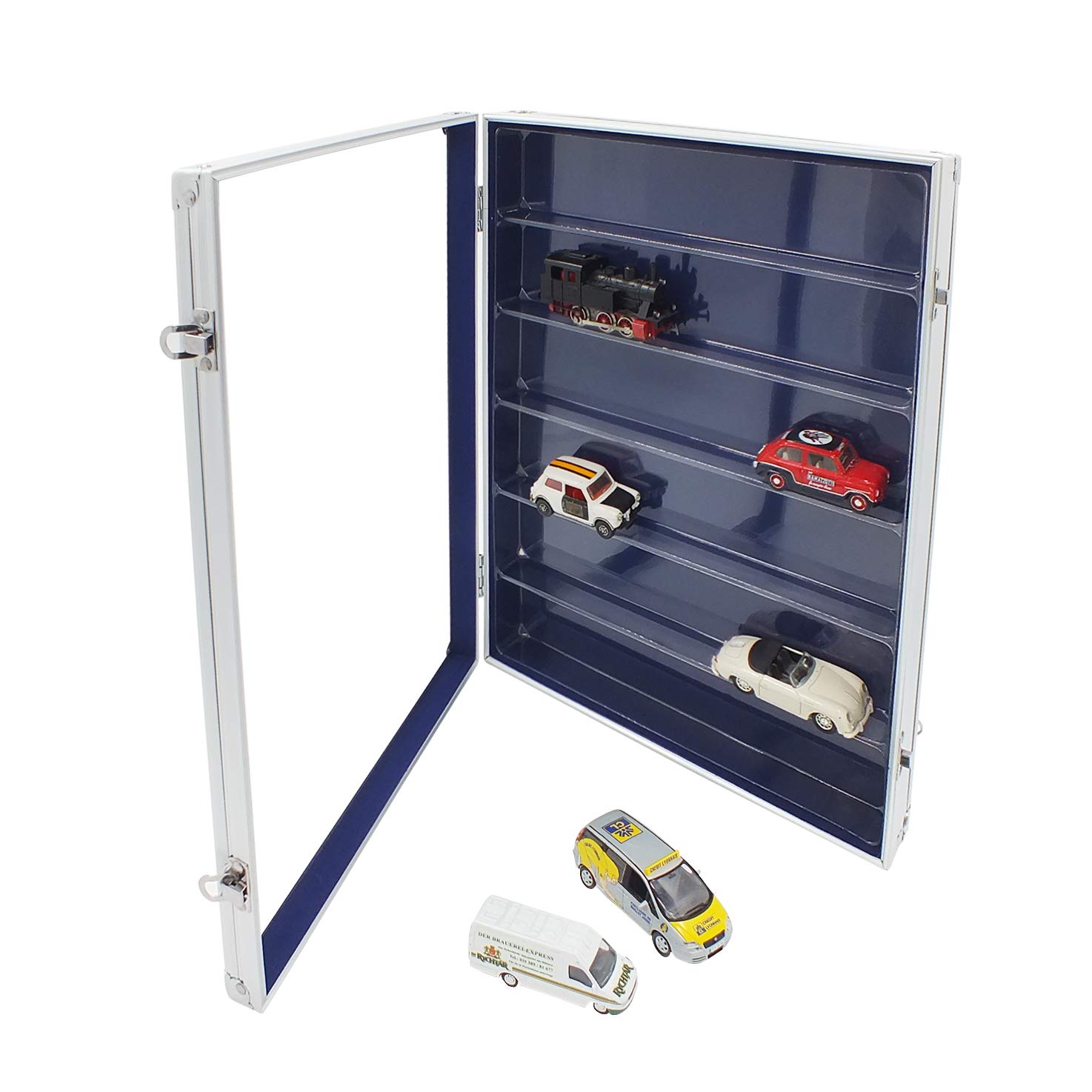 Safe 5374 vetrina alluminio da parete 395x300x65 mm 6 posti