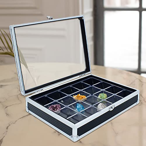 SAFE Vitrinen 130 vetrina 12 scomparti 45x55 mm trasparente