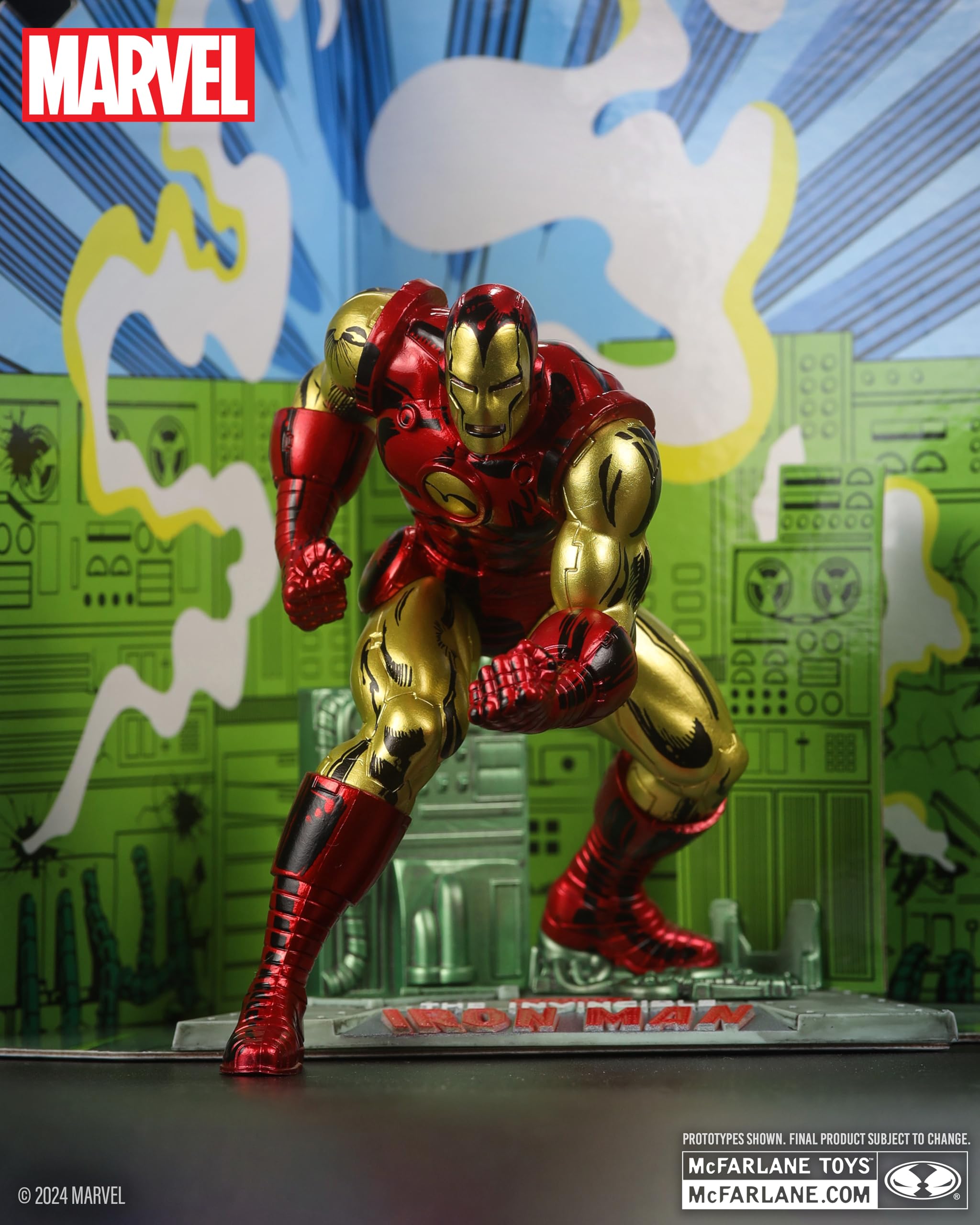 McFarlane Marvel Iron Man 1:10 statua Invincible #126