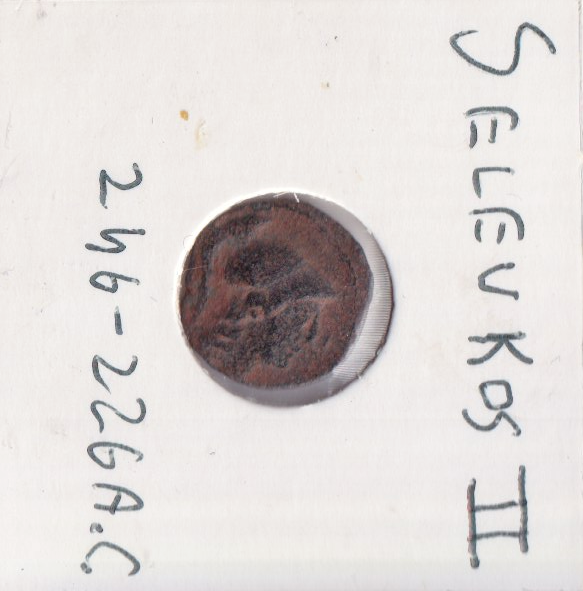 TS Collezionismo Numismatica Seleukos II Moneta Antica patina