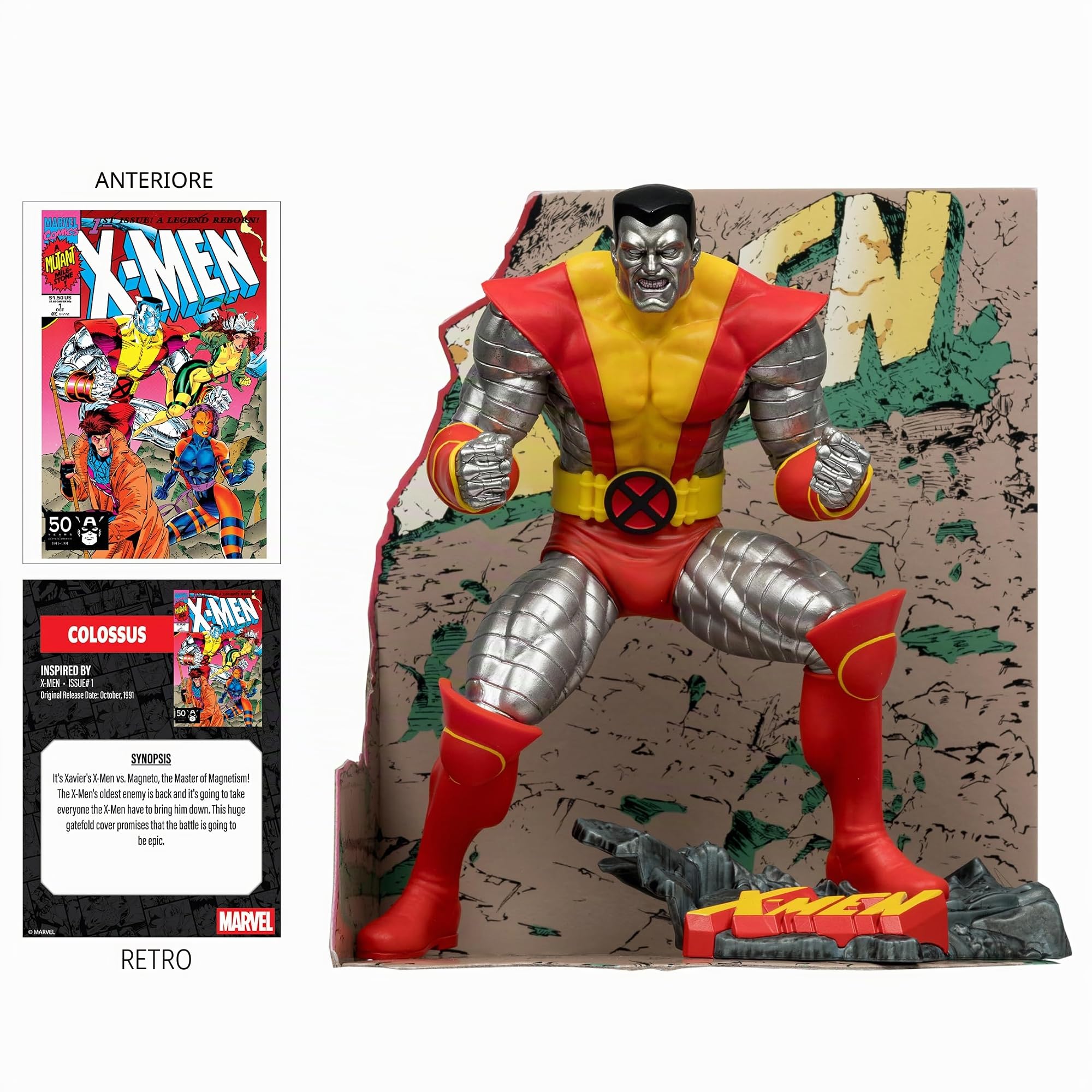McFarlane Marvel statua Colossus X-Men #1 PVC 1/10 17 cm