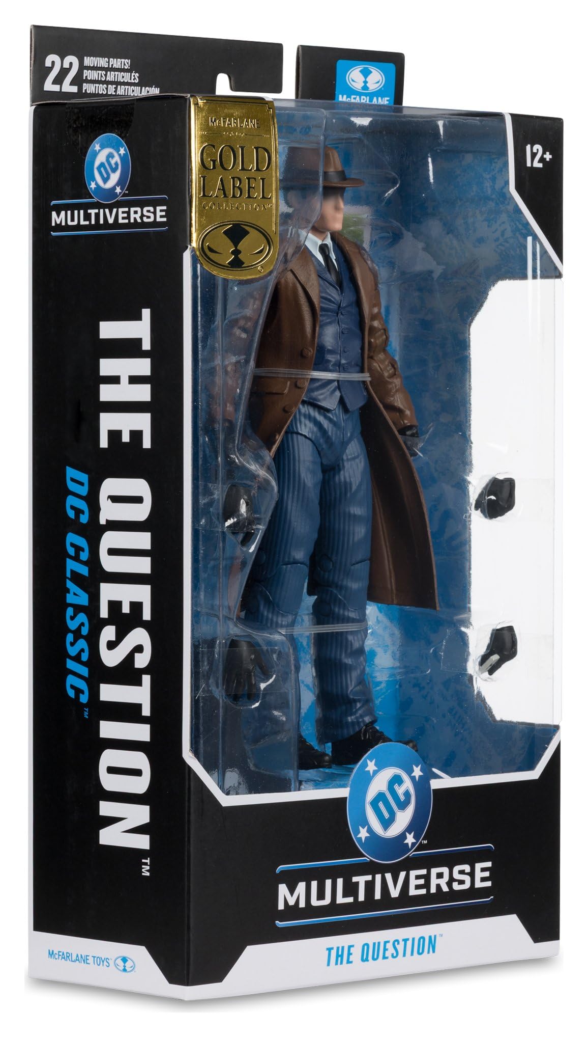 McFarlane DC Multiverse The Question action figure Gold Label