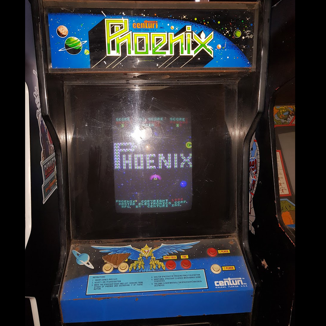 Arcade Story Sparatutto Phoenix Cabinato Arcade Centuri