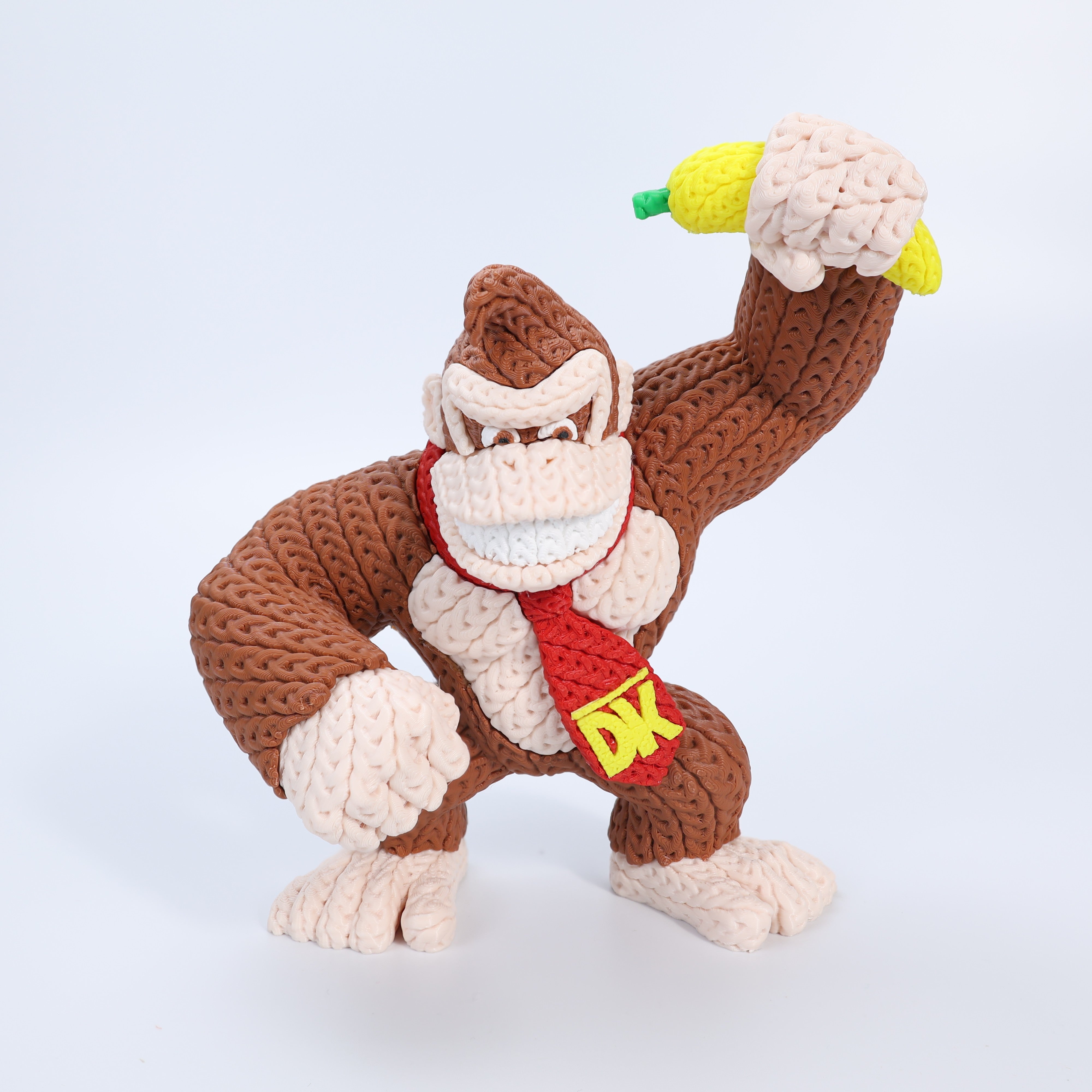 L'Atelier di Zelda Stampe Incantate Donkey Kong statua crochet Medium