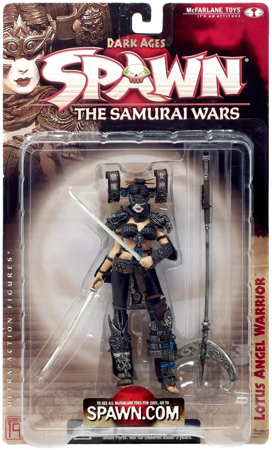 McFarlane Spawn Series 19 Lotus Angel Warrior action figure vintage